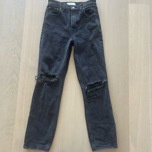 High waisted Abercrombie jeans